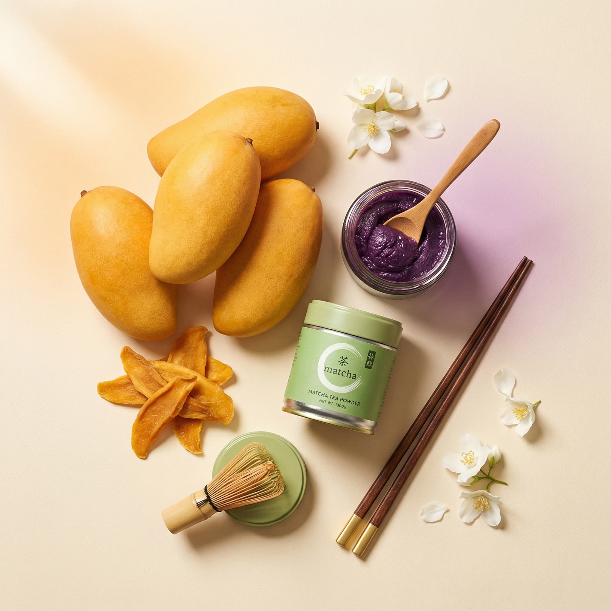 Frische asiatische Zutaten